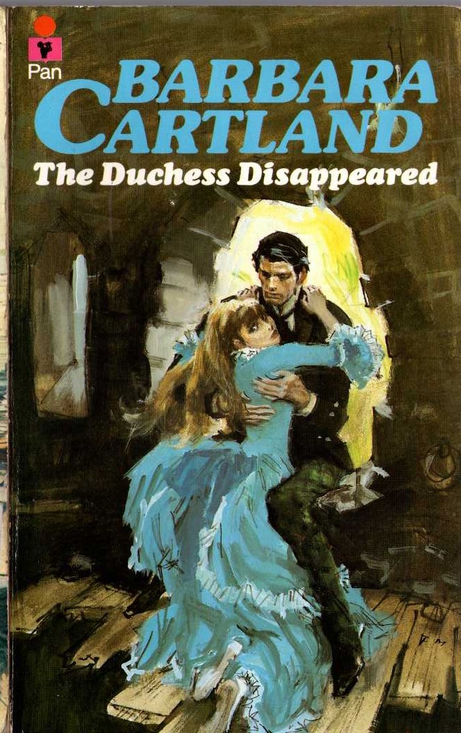 Barbara Cartland  THE DUCHESS DISAPPEARED front book cover image