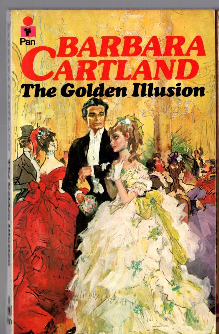 Barbara Cartland  THE GOLDEN ILLUSION front book cover image