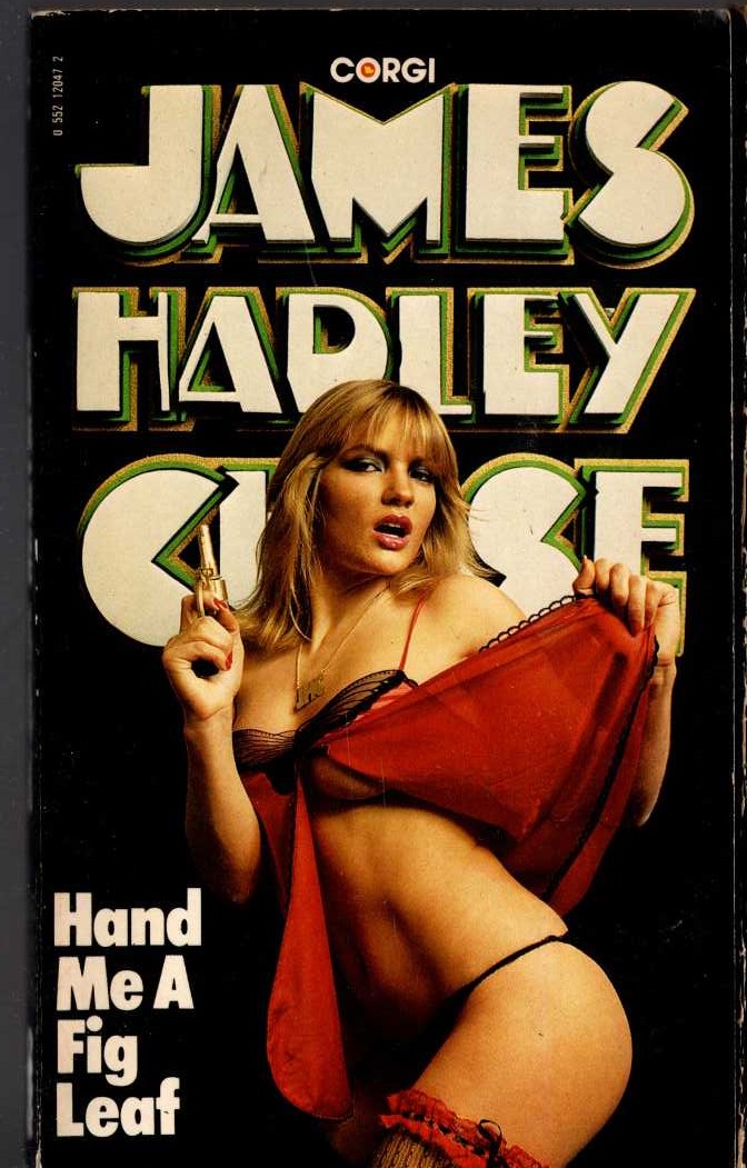 James Hadley Chase  HAND ME A FIG LEAF front book cover image