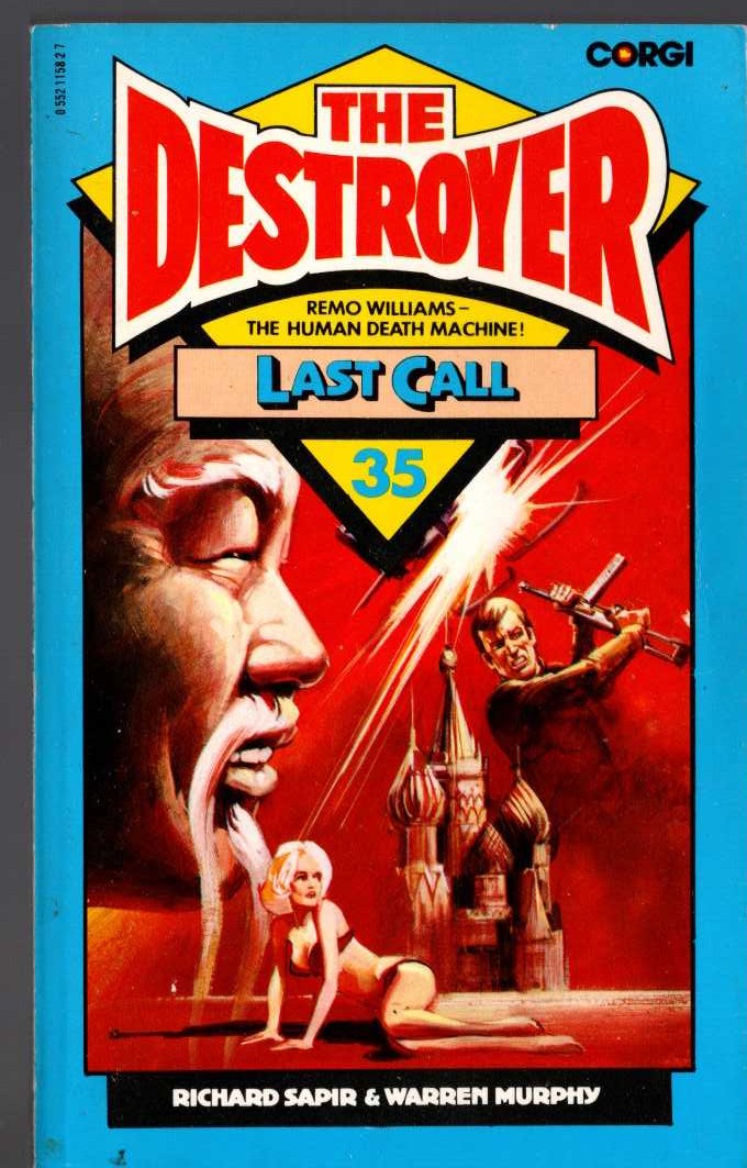 THE DESTROYER 35: LAST CALL front book cover image