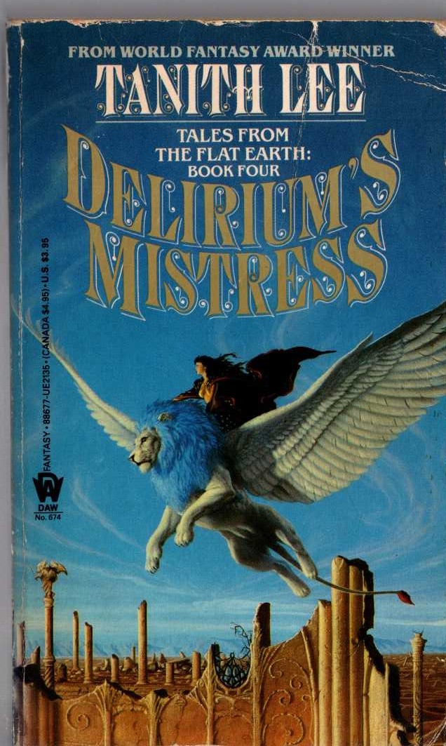 Tanith Lee  DELIRIUM'S MISTRESS front book cover image