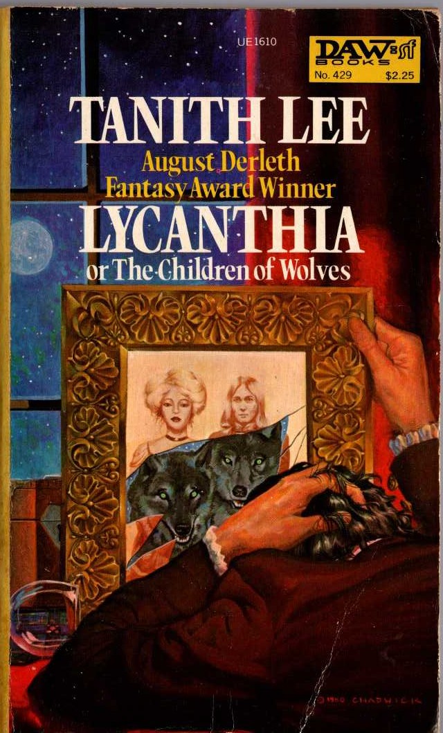 Tanith Lee  LYCANTHIA front book cover image
