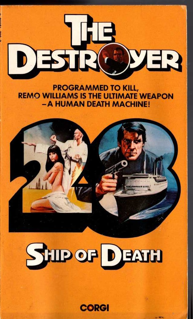 THE DESTROYER 28: SHIP OF DEATH front book cover image