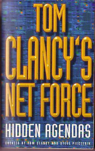 Tom Clancy  NET FORCE: HIDDEN AGENDAS front book cover image