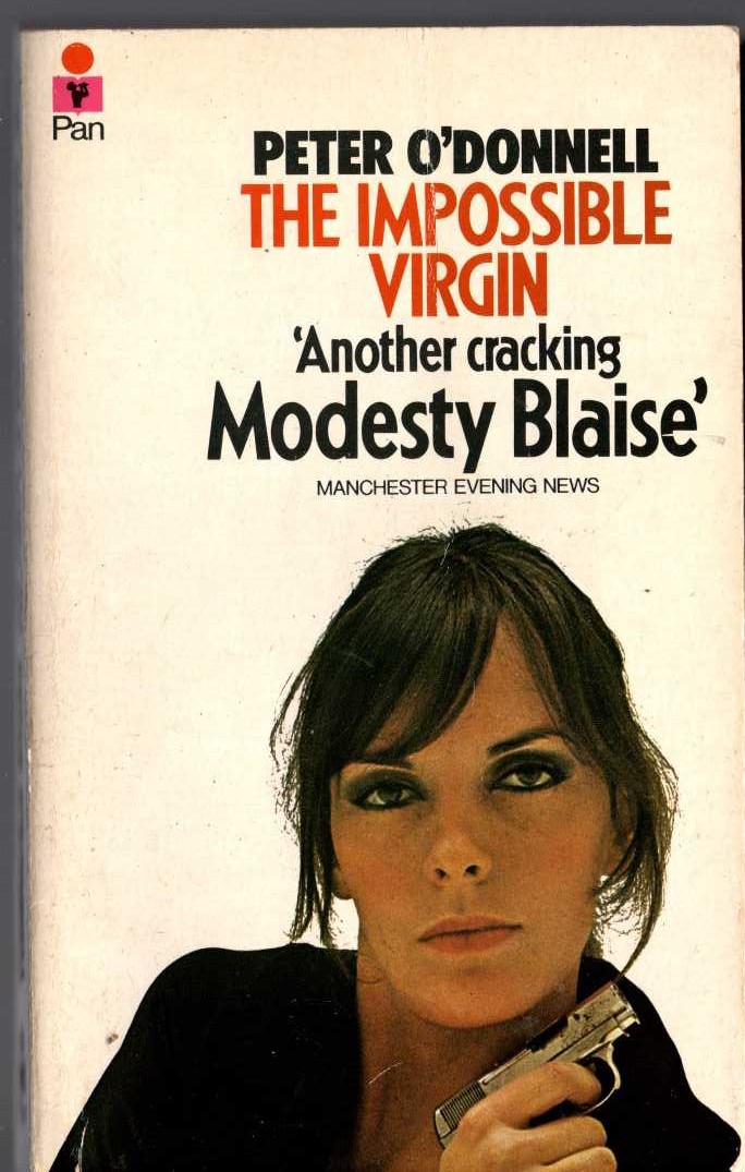Peter O'Donnell  THE IMPOSSIBLE VIRGIN front book cover image