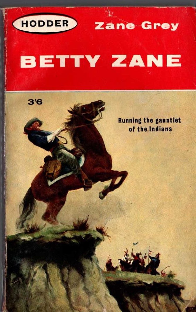 Zane Grey  BETTY ZANE front book cover image