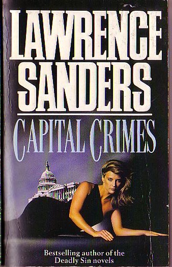 Lawrence Sanders  CAPITAL CRIMES front book cover image