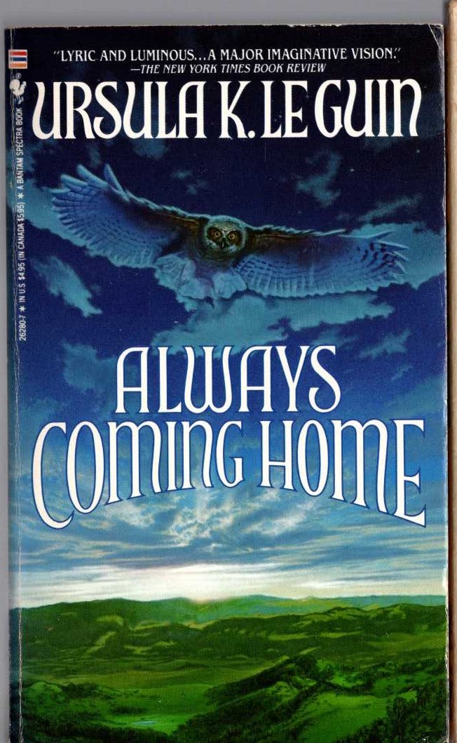 Ursula Le Guin  ALWAYS COMING HOME front book cover image