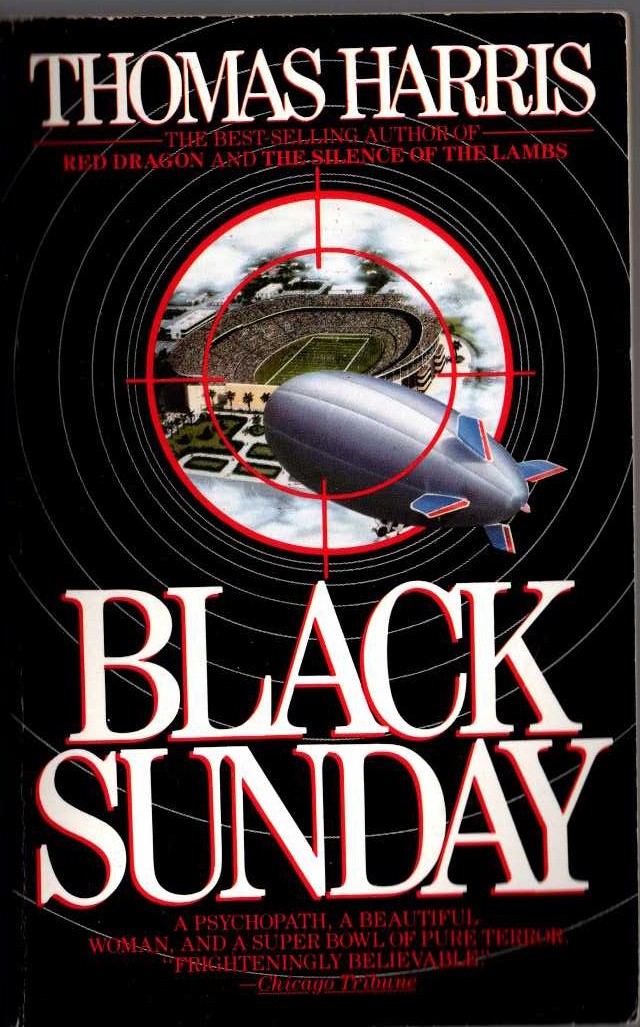 Thomas Harris  BLACK SUNDAY front book cover image