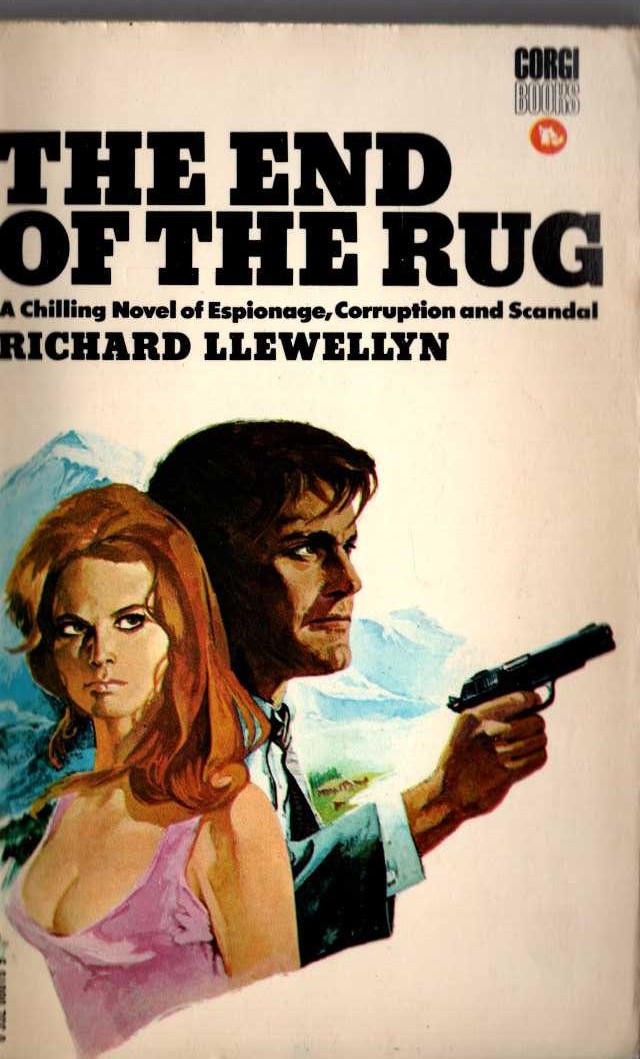 Richard Llewellyn  THE END OF THE RUG front book cover image