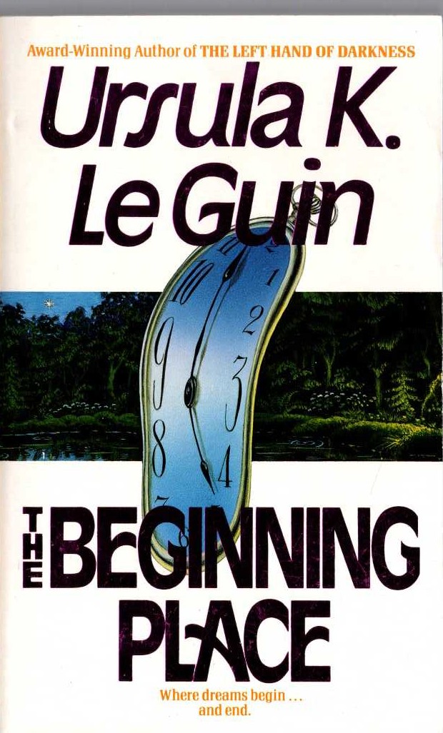 Ursula Le Guin  THE BEGINNING PLACE front book cover image