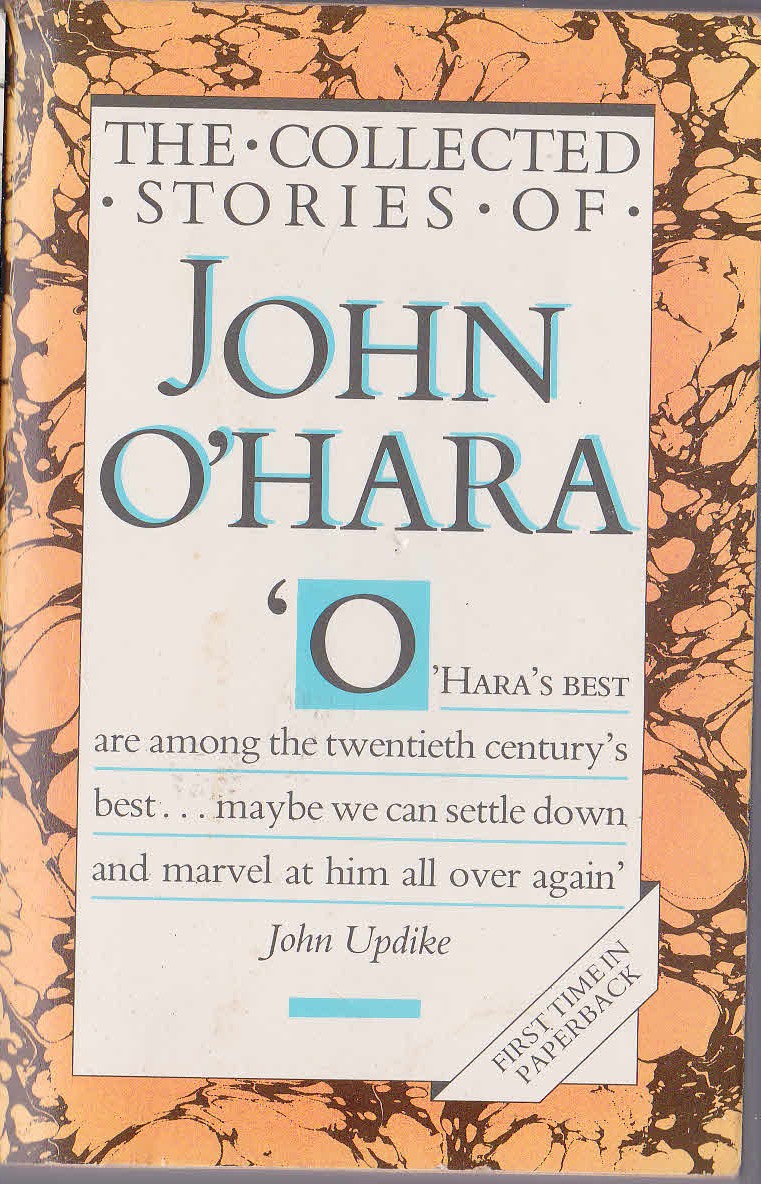 John O'Hara  THE COLLECTED STORIES OF JOHN O'HARA front book cover image