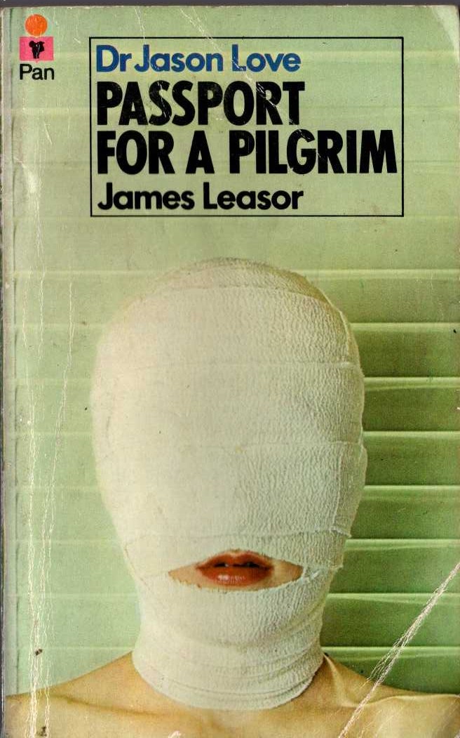 James Leasor  PASSPORT FOR A PILGRIM front book cover image