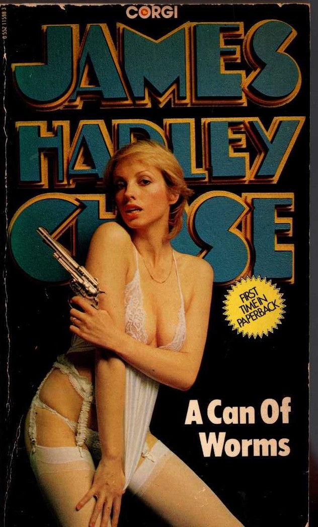 James Hadley Chase  A CAN OF WORMS front book cover image