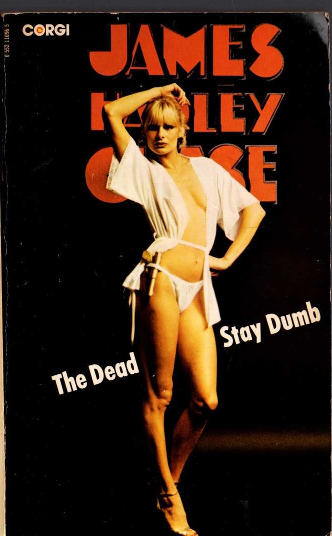 James Hadley Chase  THE DEAD STAY DUMB front book cover image