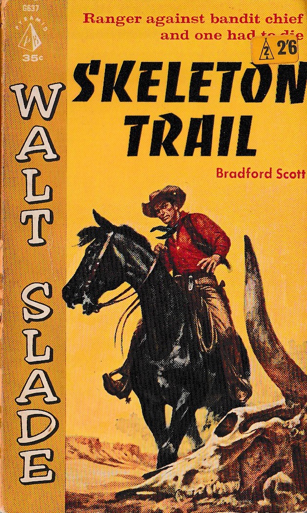 Bradford Scott  SKELETON TRAIL front book cover image