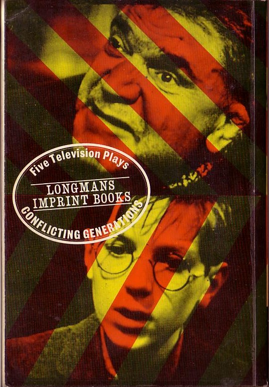 Various   FIVE TELEVISION PLAYS: CONFLICTING GENERATIONS magnified rear book cover image