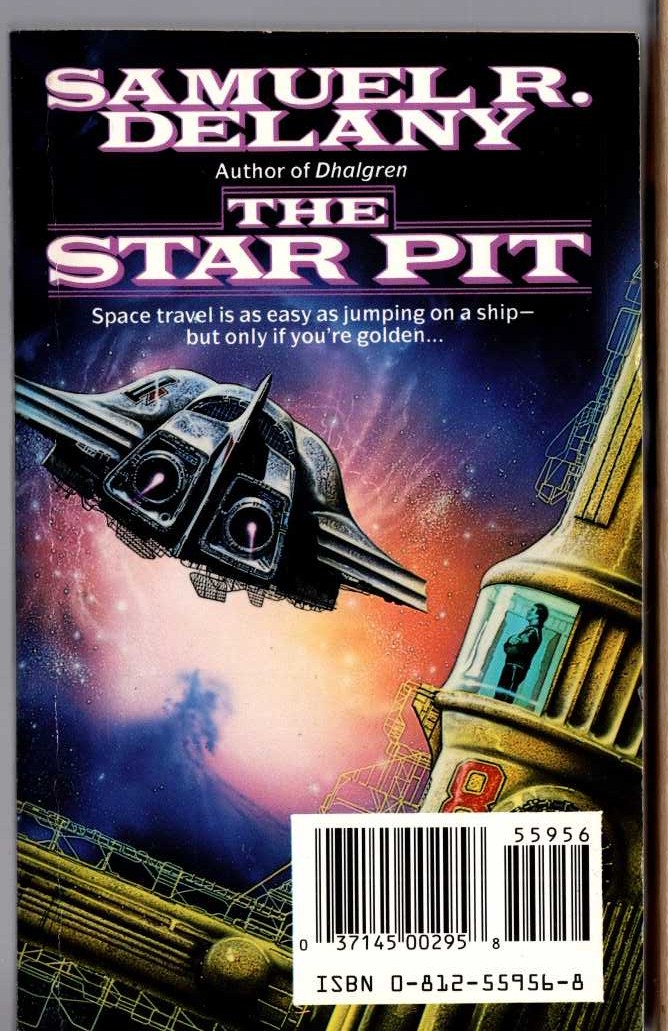 Samuel R. Delany (and_Varley,_John) THE STAR PIT (Delany) and TANGO CHARLIE AND FOXTROT ROMEO (Varley) front book cover image