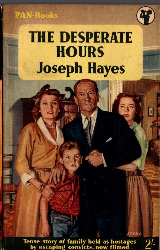 Joseph Hayes  THE DESPERATE HOURS front book cover image