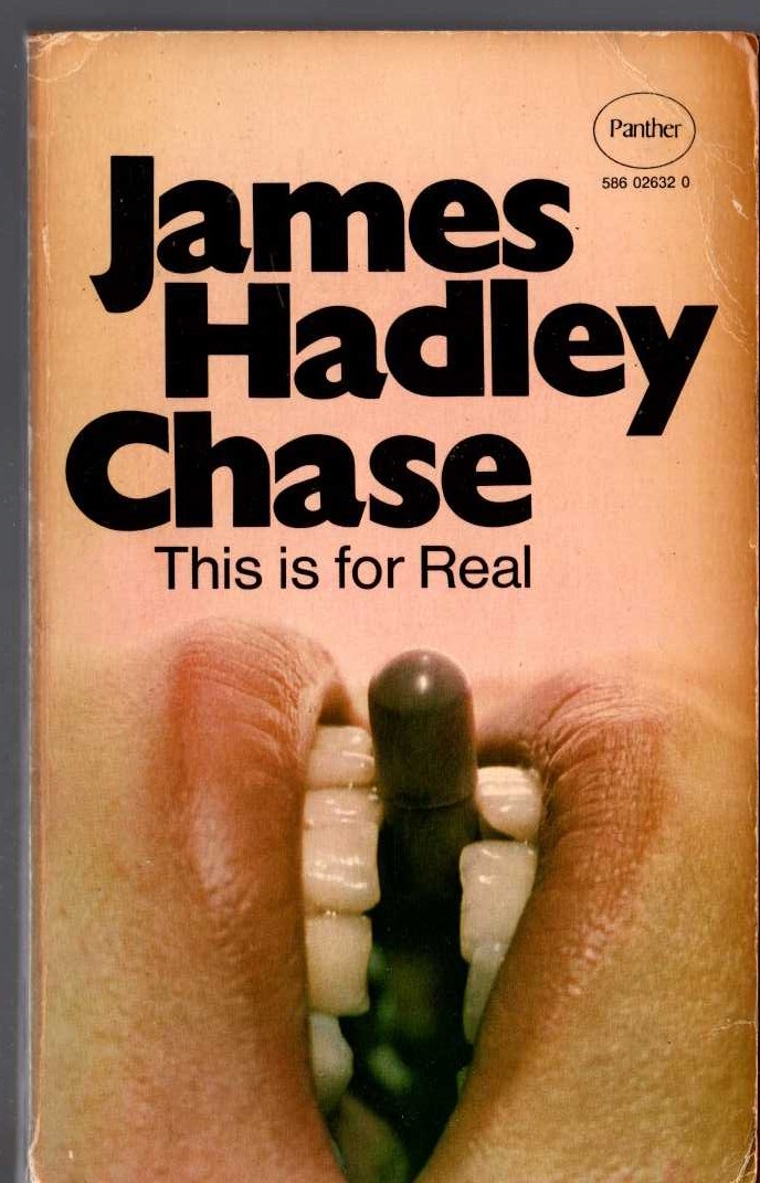 James Hadley Chase  THIS IS FOR REAL front book cover image