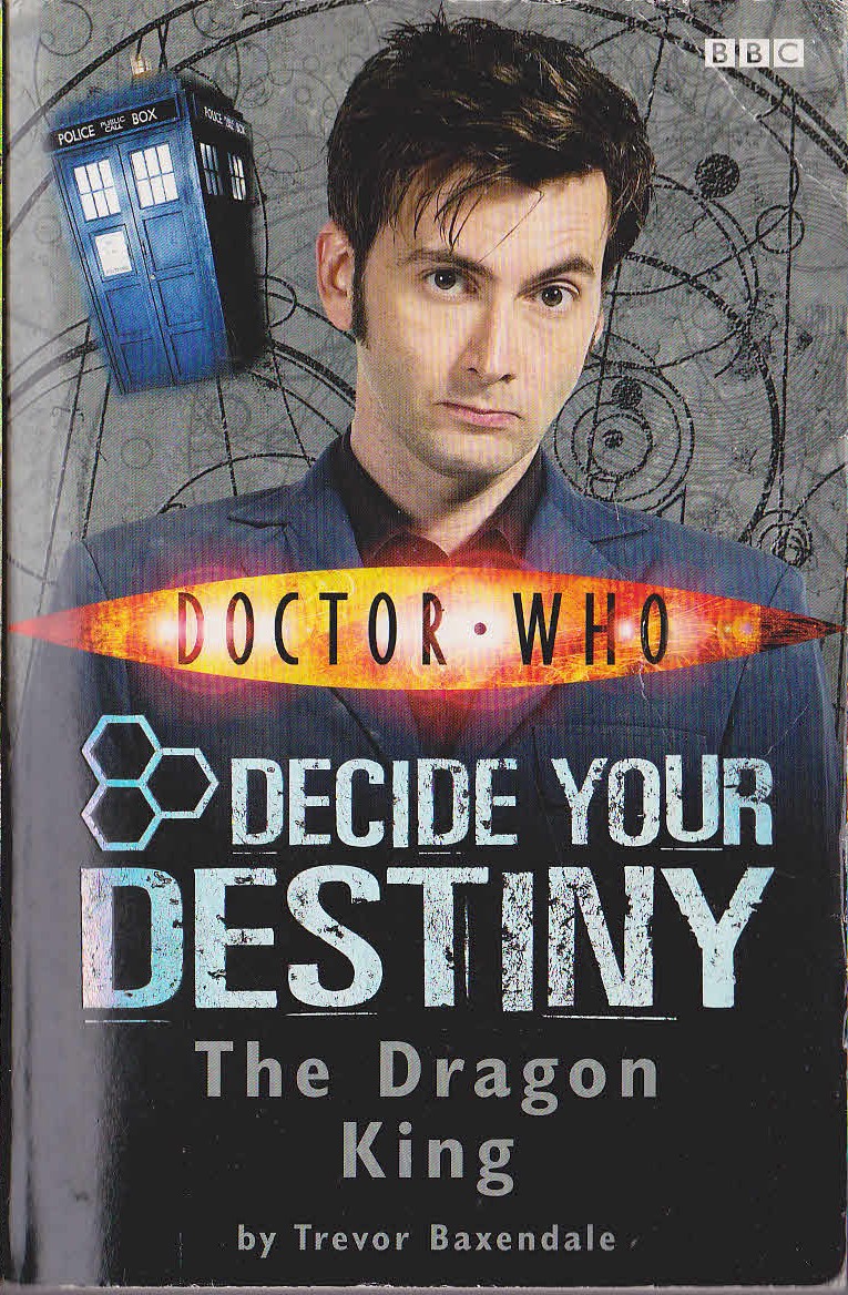 Trevor Baxendale  DOCTOR WHO: THE DRAGON KING front book cover image