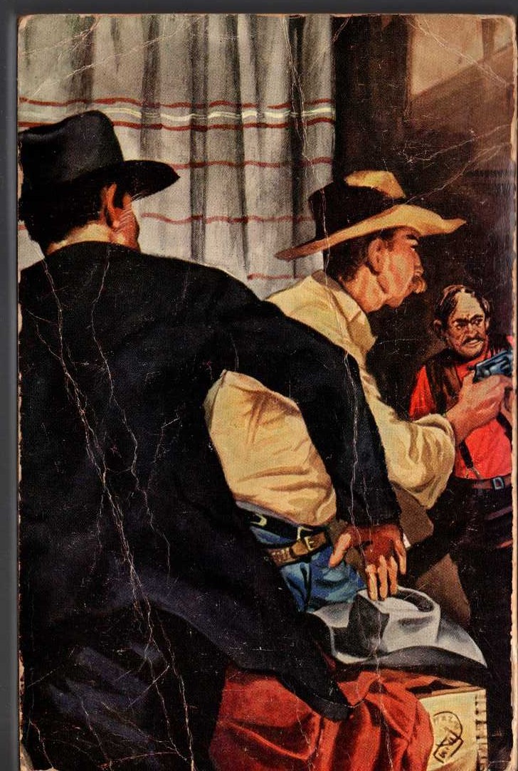 Zane Grey  THE BORDER LEGION magnified rear book cover image