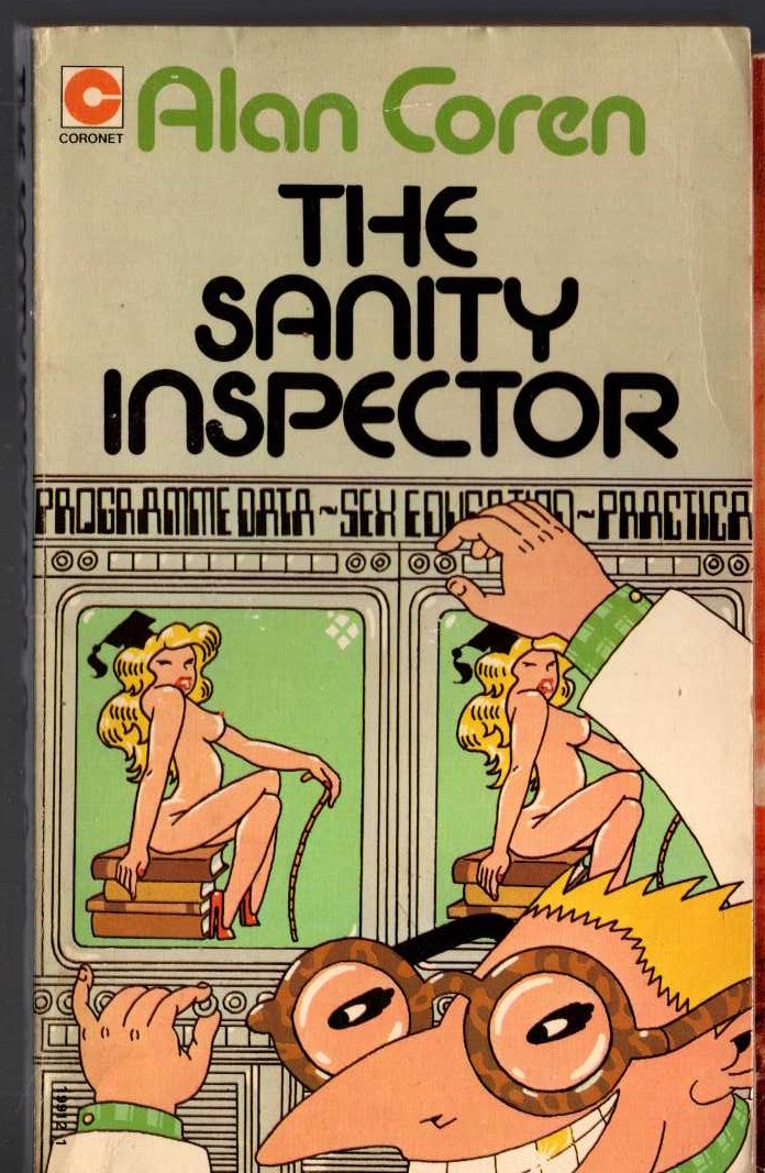 Alan Coren  THE SANITY INSPECTOR front book cover image