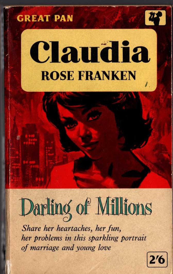 Rose Franken  CLAUDIA front book cover image
