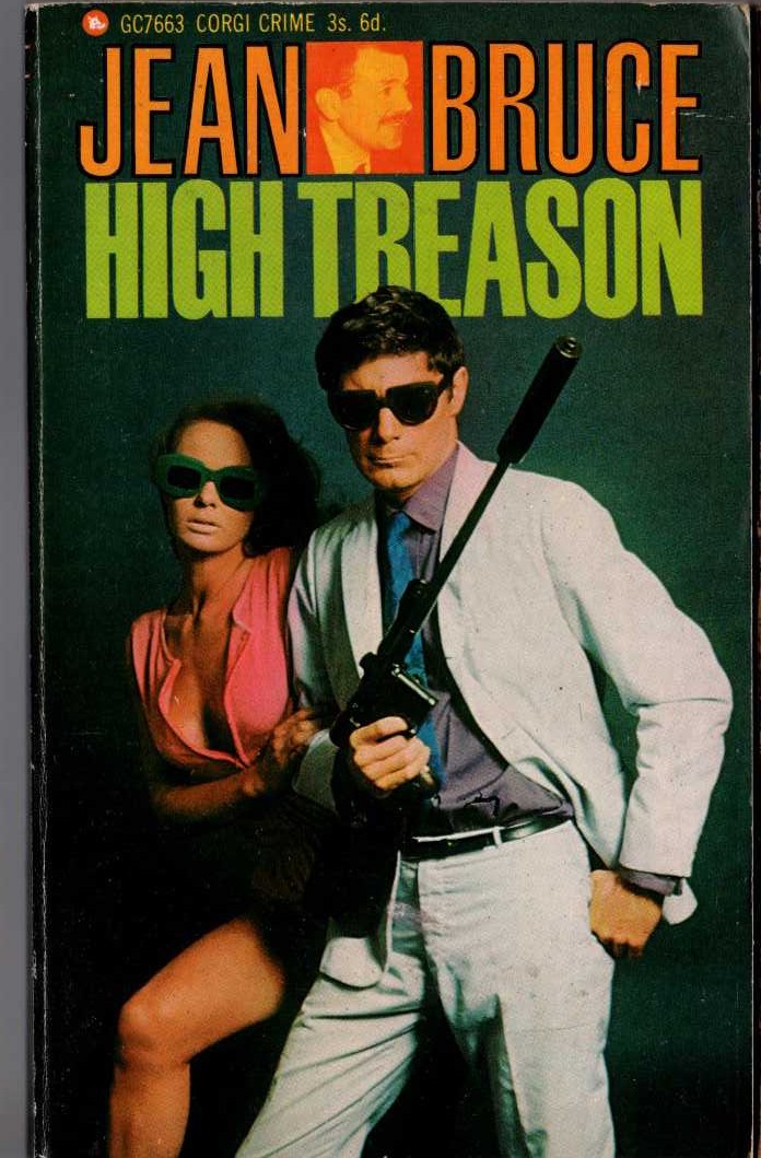Jean Bruce  HIGH TREASON front book cover image