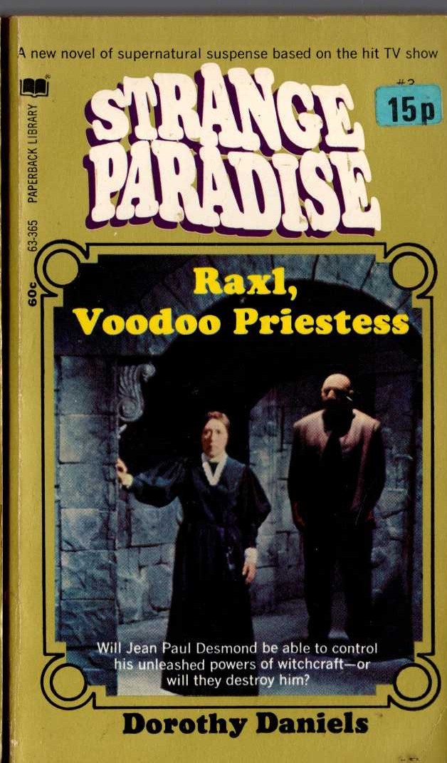 Dorothy Daniels  STRANGE PARADISE: RAXL, VOODOO PRIESTESS front book cover image