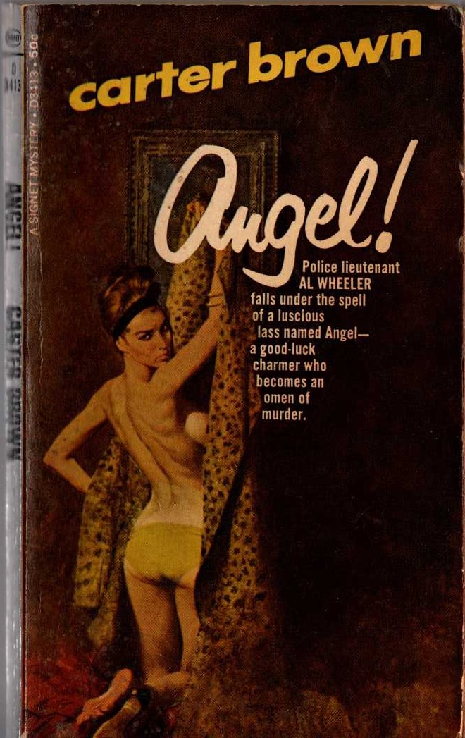 Carter Brown  ANGEL! front book cover image