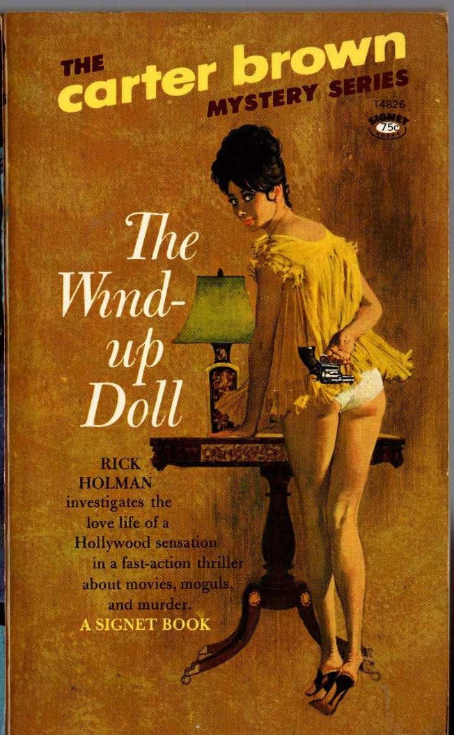 Carter Brown  THE WIND-UP DOLL front book cover image