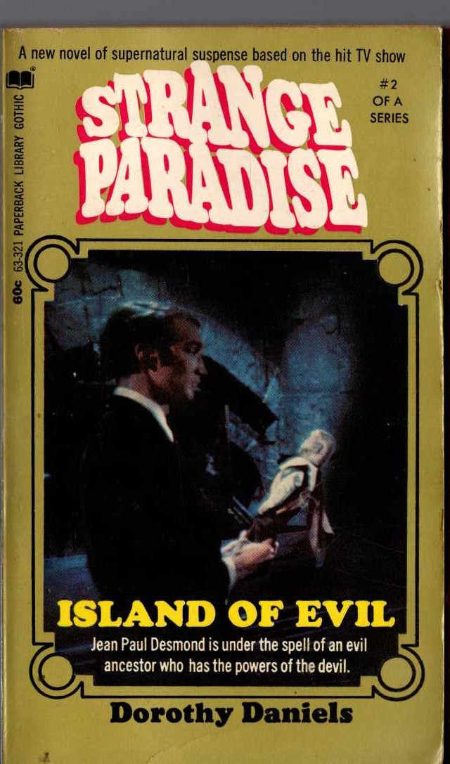 Dorothy Daniels  STRANGE PARADISE: ISLAND OF EVIL front book cover image