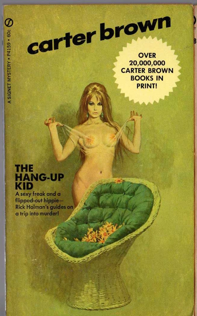 Carter Brown  THE HANG-UP KID front book cover image