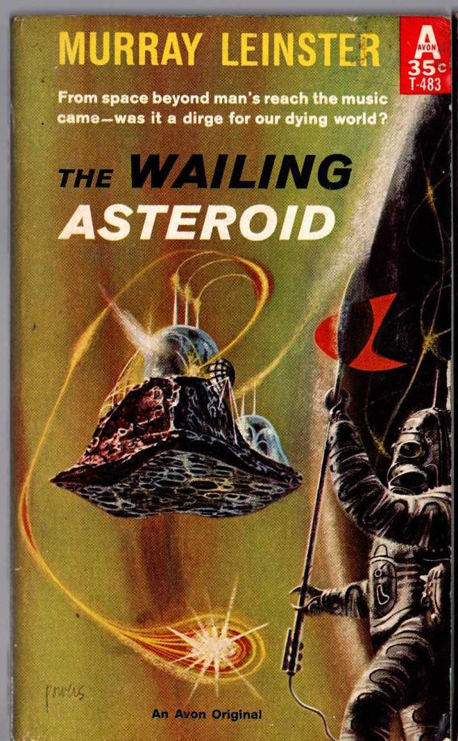 Murray Leinster  THE WAILING ASTEROID front book cover image