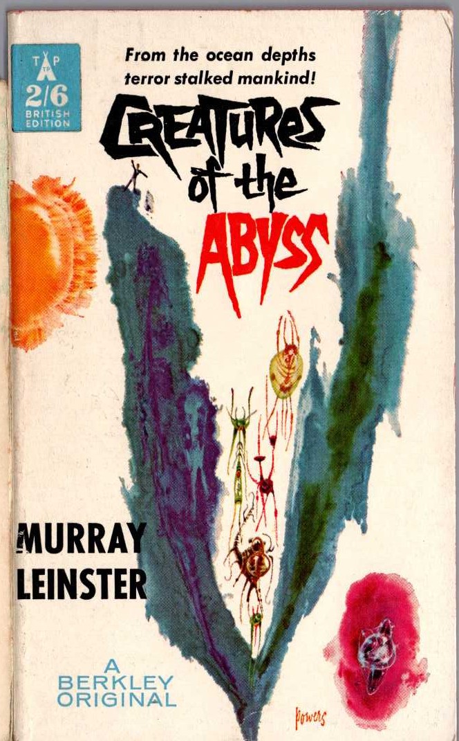 Murray Leinster  CREATURES OF THE ABYSS front book cover image