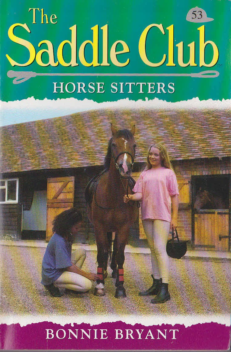 Bonnie Bryant  THE SADDLE CLUB 53: Horse Sitters front book cover image