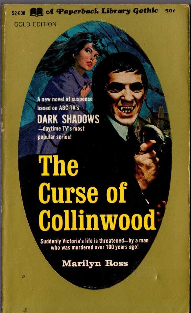Marilyn Ross  THE CURSE OF COLLINWOOD front book cover image