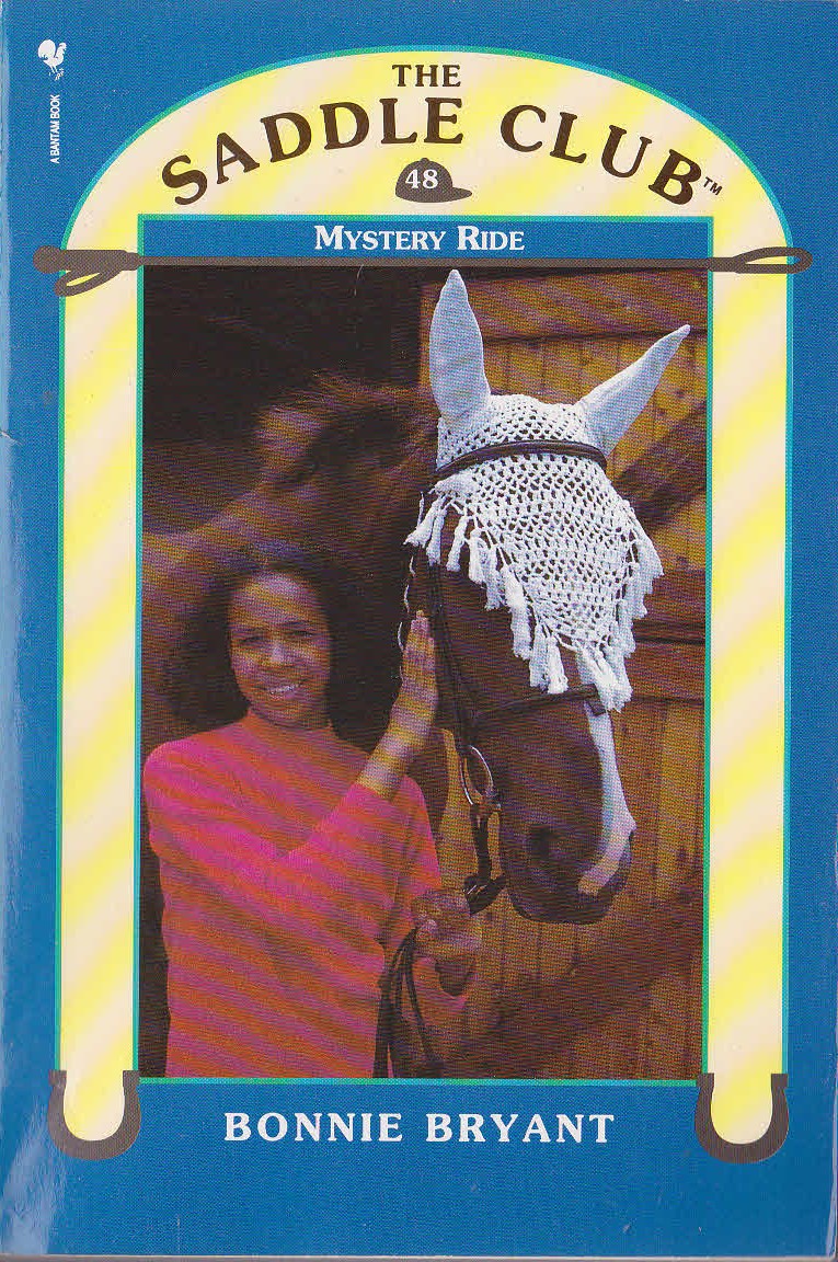 Bonnie Bryant  THE SADDLE CLUB 48: Mystery Ride front book cover image