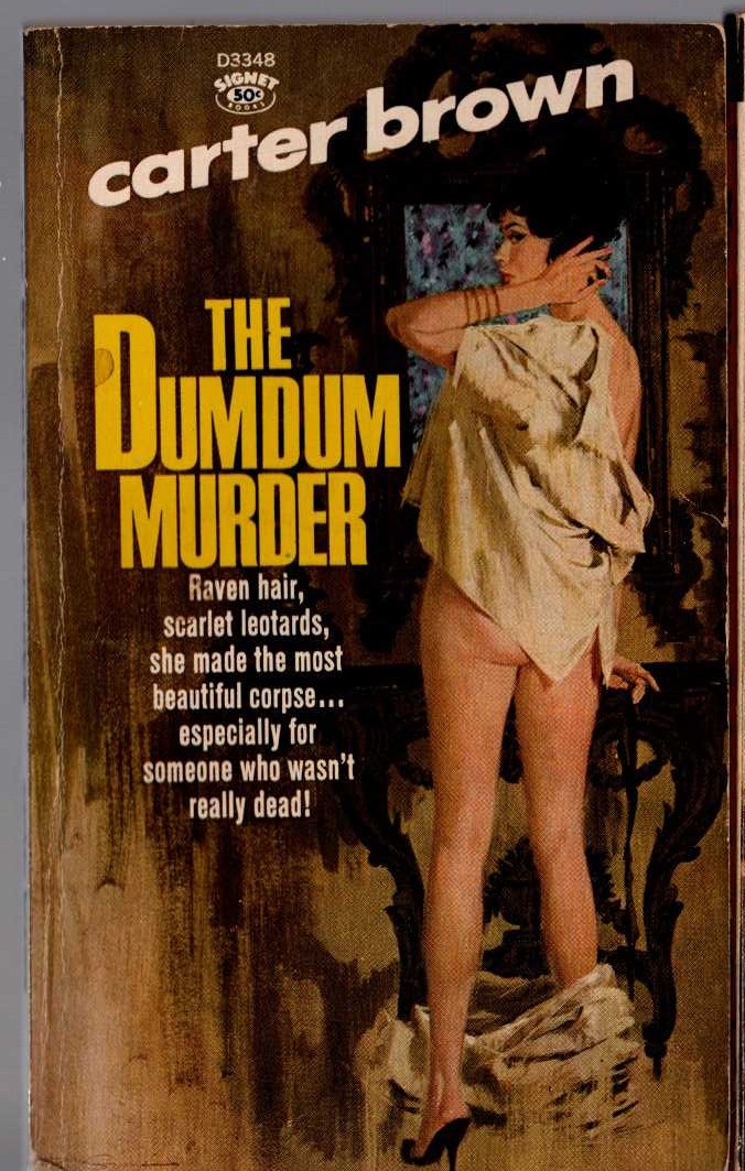Carter Brown  THE DUMDUM MURDER front book cover image