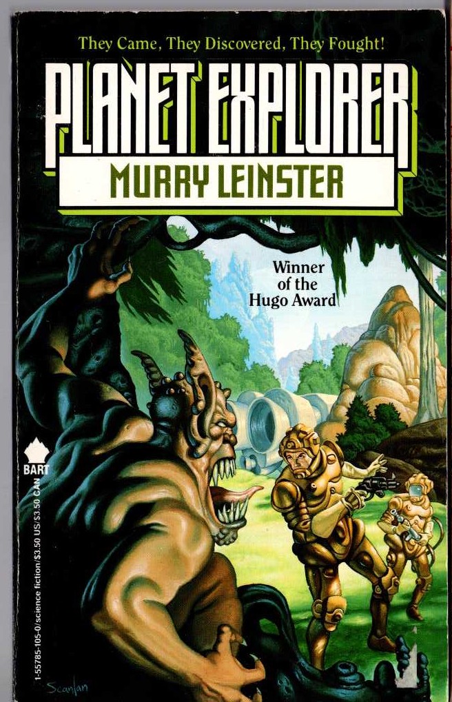 Murray Leinster  PLANET EXPLORER front book cover image