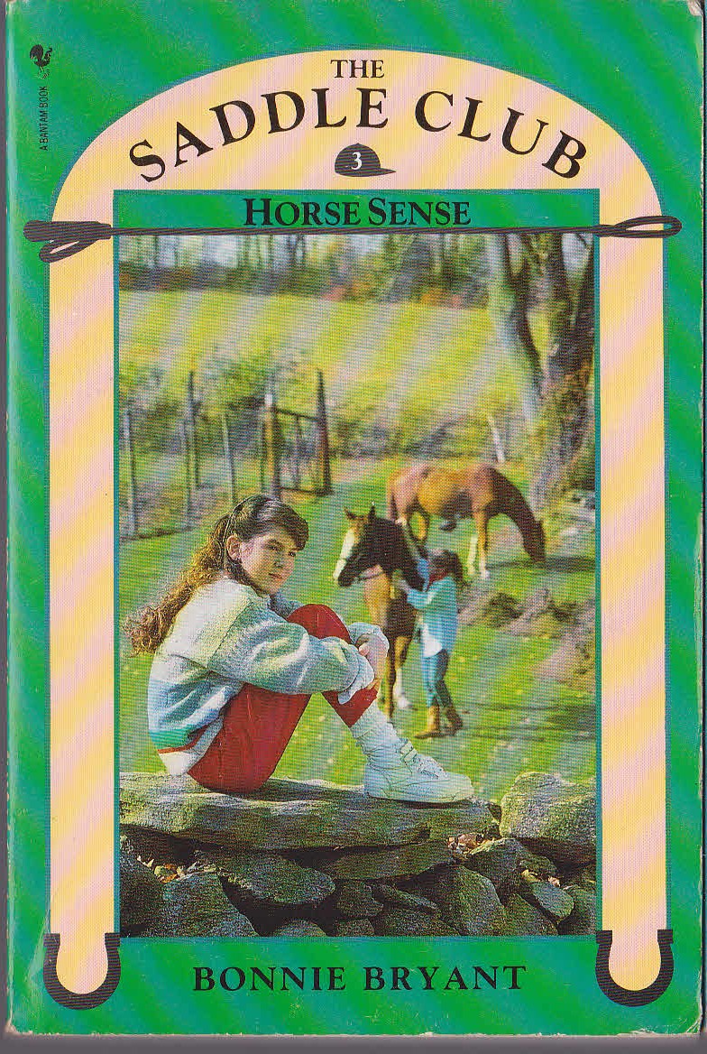 Bonnie Bryant  THE SADDLE CLUB 3: Horse Sense front book cover image