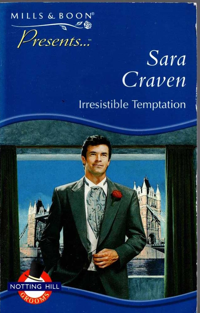 Sara Craven  IRRESISTIBLE TEMPTATION front book cover image