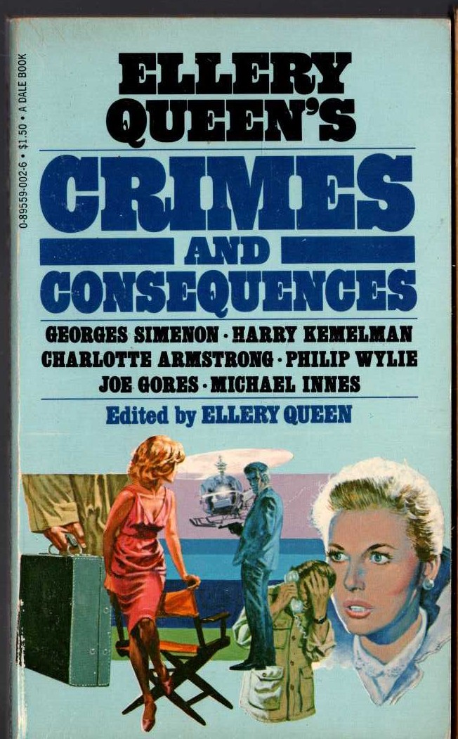 Ellery Queen (edit) ELLERY QUEEN'S CRIMES AND CONSEQUENCES front book cover image