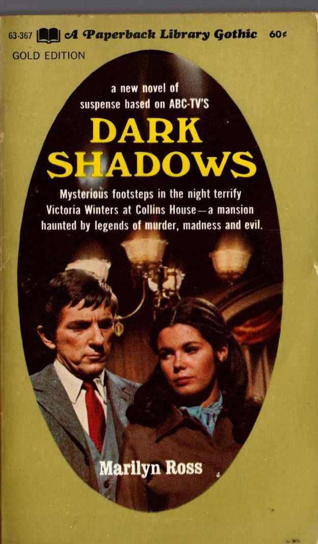 Marilyn Ross  DARK SHADOWS front book cover image