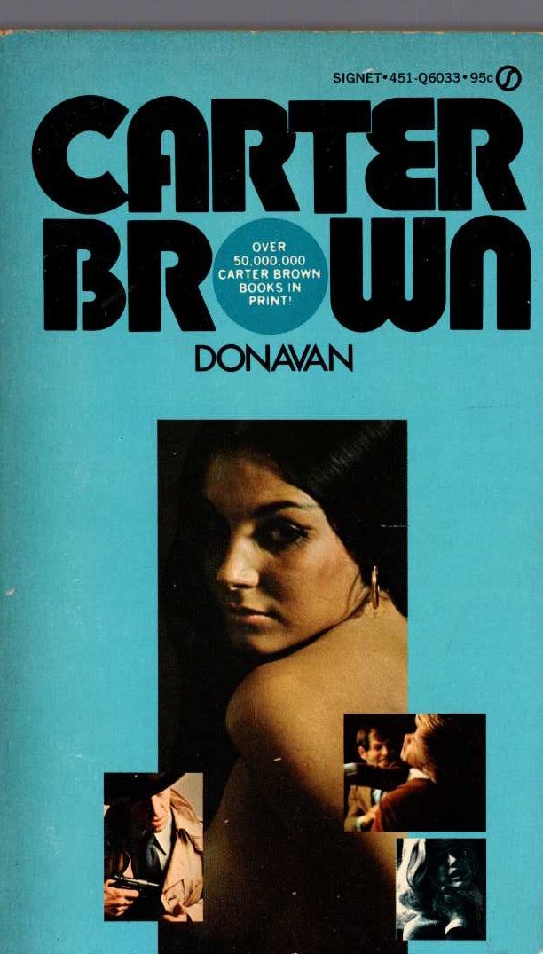 Carter Brown  DONAVAN front book cover image