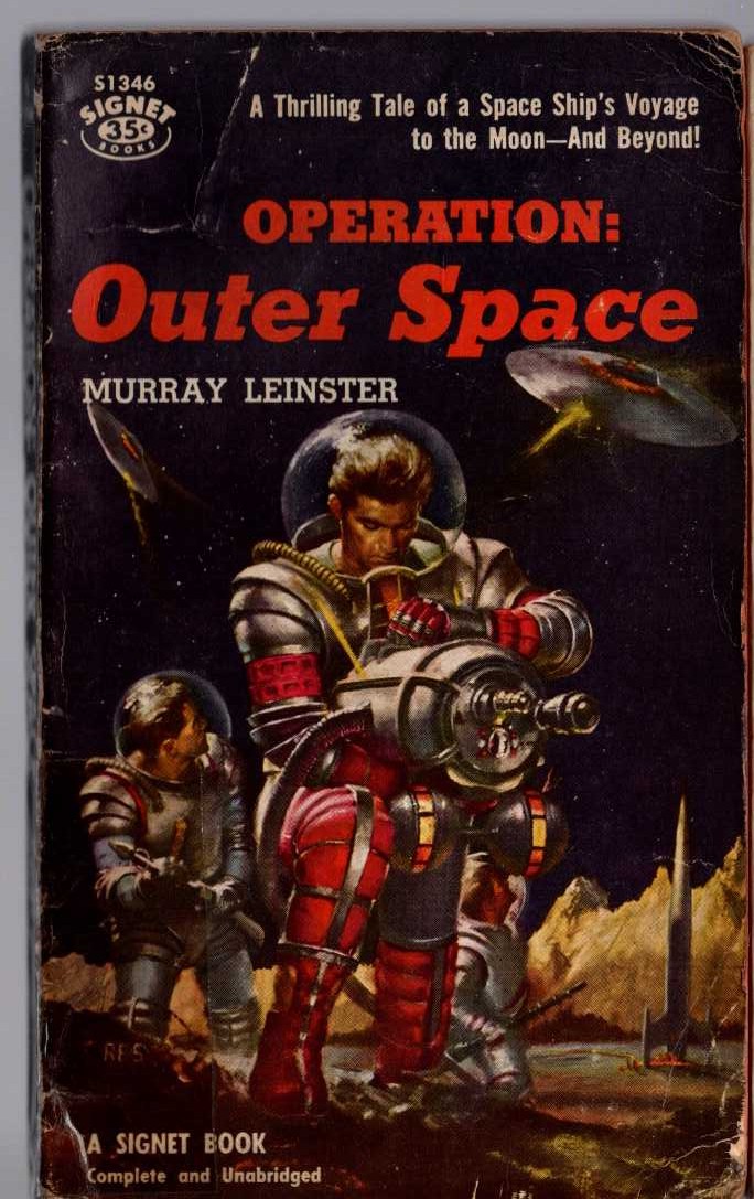 Murray Leinster  OPERATION: OUTER SPACE front book cover image
