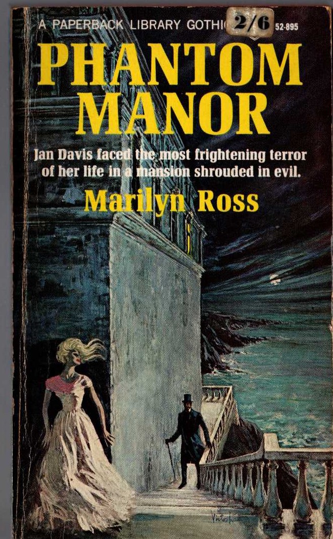 Marilyn Ross  PHANTOM MANOR front book cover image