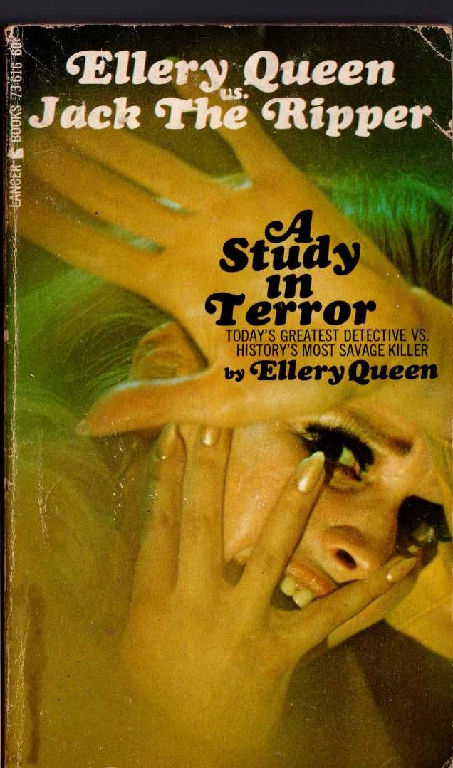 Ellery Queen  A STUDY IN TERROR front book cover image