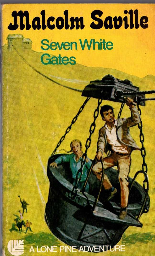 Malcolm Saville  SEVEN WHITE GATES front book cover image